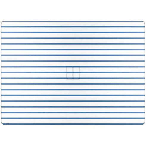 Blue and White Stripes Surface Laptop 7 15in Skin