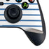 Blue and White Stripes Xbox Series X Controller Skin