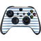 Blue and White Stripes Xbox Series X Controller Skin