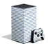 Blue and White Stripes XBox Series X Digital Edition Bundle Skin