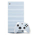 Blue and White Stripes Xbox Series X Skins