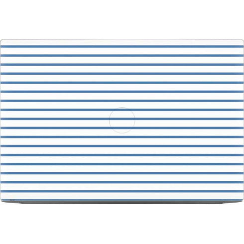 Blue and White Stripes Dell XPS Skin