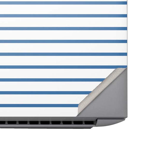 Blue and White Stripes HP ZBook Fury 16 G10 Skin