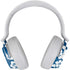 Blue and White Surface Headphones Skin