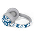 Blue and White Surface Headphones Skin