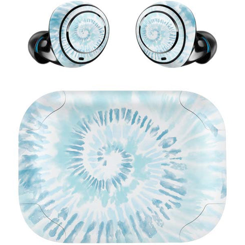 Blue and White Tie Dye Amazon Echo Buds Skin