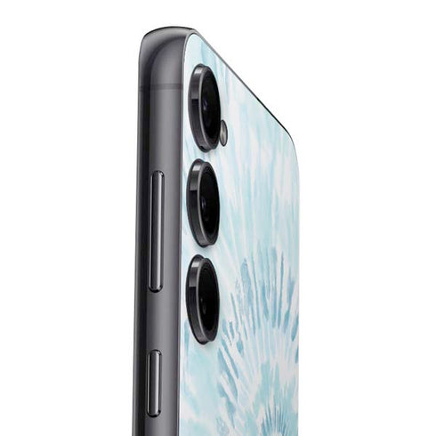 Blue and White Tie Dye Galaxy A16 5G Skin
