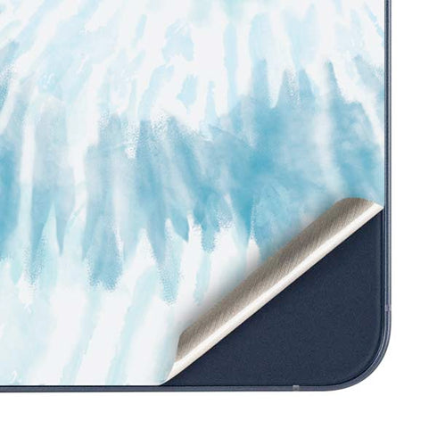 Blue and White Tie Dye Galaxy A35 5G Skin