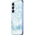 Blue and White Tie Dye Galaxy A36 5G Skin