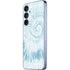 Blue and White Tie Dye Galaxy A55 5G Skin