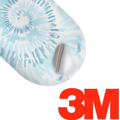 Blue and White Tie Dye Galaxy Buds Plus Skin