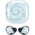 Blue and White Tie Dye Galaxy Buds Pro Skin