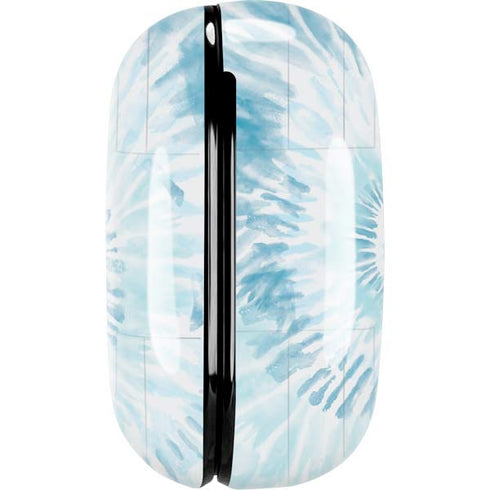 Blue and White Tie Dye Galaxy Buds Pro Skin