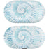 Blue and White Tie Dye Galaxy Buds Skin