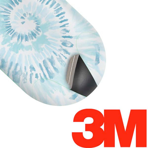 Blue and White Tie Dye Galaxy Buds Skin