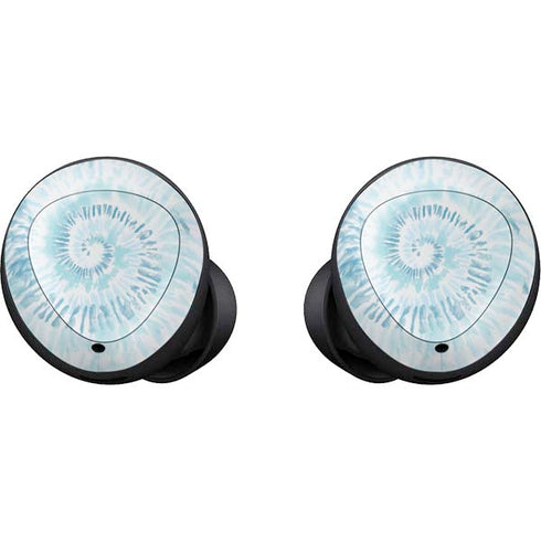 Blue and White Tie Dye Galaxy Buds Skin