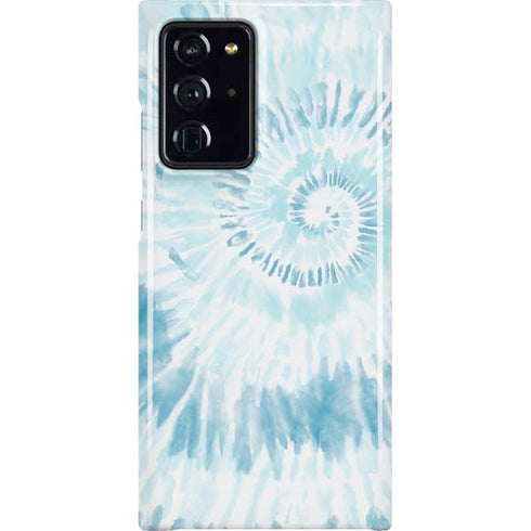 Blue and White Tie Dye Galaxy Cases