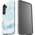 Blue and White Tie Dye Galaxy S25 Impact Case