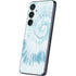 Blue and White Tie Dye Galaxy S25 Plus Skin