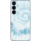 Blue and White Tie Dye Galaxy S24 Skin