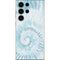 Blue and White Tie Dye Galaxy S25 Ultra Skin
