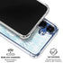 Blue and White Tie Dye Galaxy S25 Clear Case