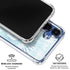 Blue and White Tie Dye Galaxy S25 Plus Clear Case