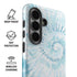 Blue and White Tie Dye Galaxy S26 Impact Case