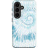 Blue and White Tie Dye Galaxy S26 Plus Impact Case