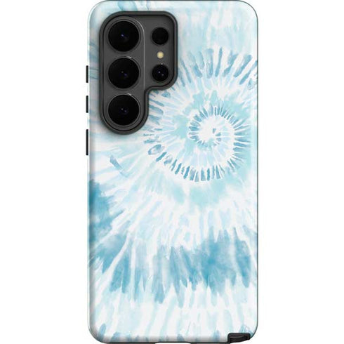 Blue and White Tie Dye Galaxy S26 Ultra Impact Case