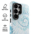 Blue and White Tie Dye Galaxy S26 Ultra Impact Case