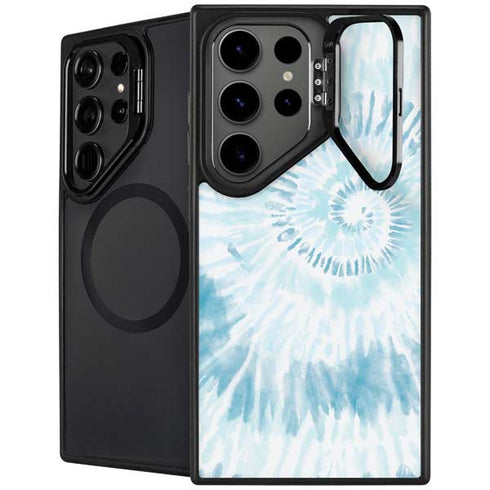 Blue and White Tie Dye Galaxy S26 Ultra Kickstand Case