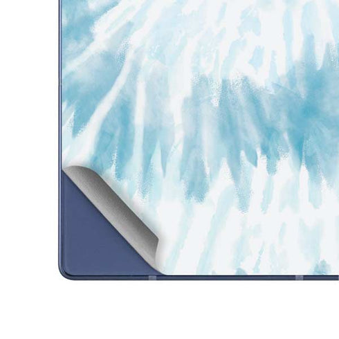 Blue and White Tie Dye Galaxy Z Fold6 Skin