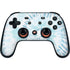 Blue and White Tie Dye Google Stadia Controller Skin