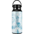 Blue and White Tie Dye Hydro Flask 32oz Wide Mouth Skin