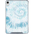 Blue and White Tie Dye iPad 11th Gen (2025) Clear Case