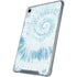 Blue and White Tie Dye iPad 11th Gen (2025) Clear Case