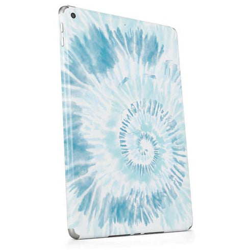 Blue and White Tie Dye Apple iPad Skin