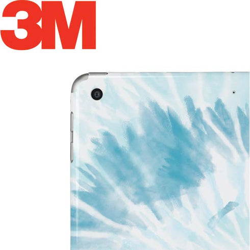 Blue and White Tie Dye Apple iPad Skin