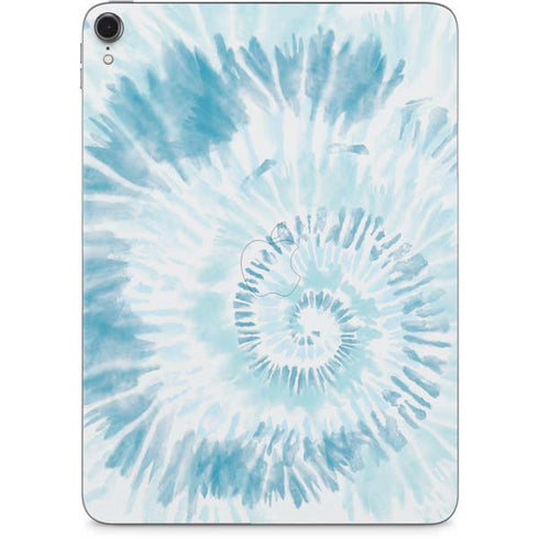 Blue and White Tie Dye Apple iPad Pro Skin