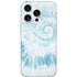 Blue and White Tie Dye iPhone 16 Pro Skin