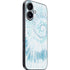 Blue and White Tie Dye iPhone 16 Skin