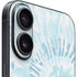 Blue and White Tie Dye iPhone 16 Skin