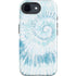 Blue and White Tie Dye iPhone 16e Impact Case