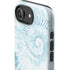 Blue and White Tie Dye iPhone 16e Impact Case