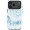 Blue and White Tie Dye iPhone 18 Pro Impact Case