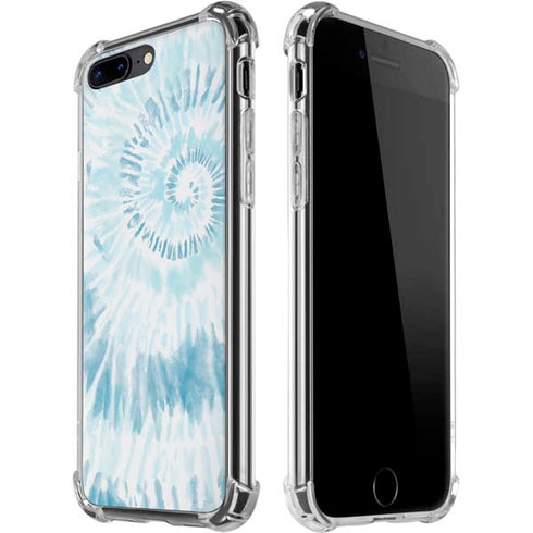 Blue and White Tie Dye iPhone Cases