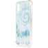 Blue and White Tie Dye iPhone XS Clear Case