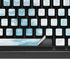 Blue and White Tie Dye K95 RGB PLATINUM Mechanical Gaming Keyboard Skin