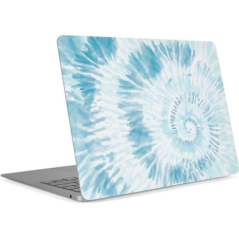 Blue and White Tie Dye Apple MacBook Air Skin
